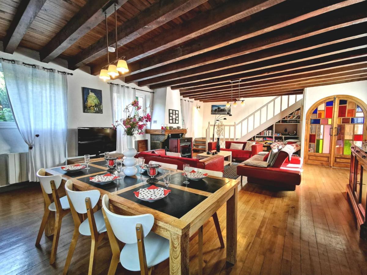 Grande Maison Au Coeur D'Un Village Historique Avec Terrasse Et Wifi Inclus - Fr-1-582-308 Saint-Vidal Eksteriør billede