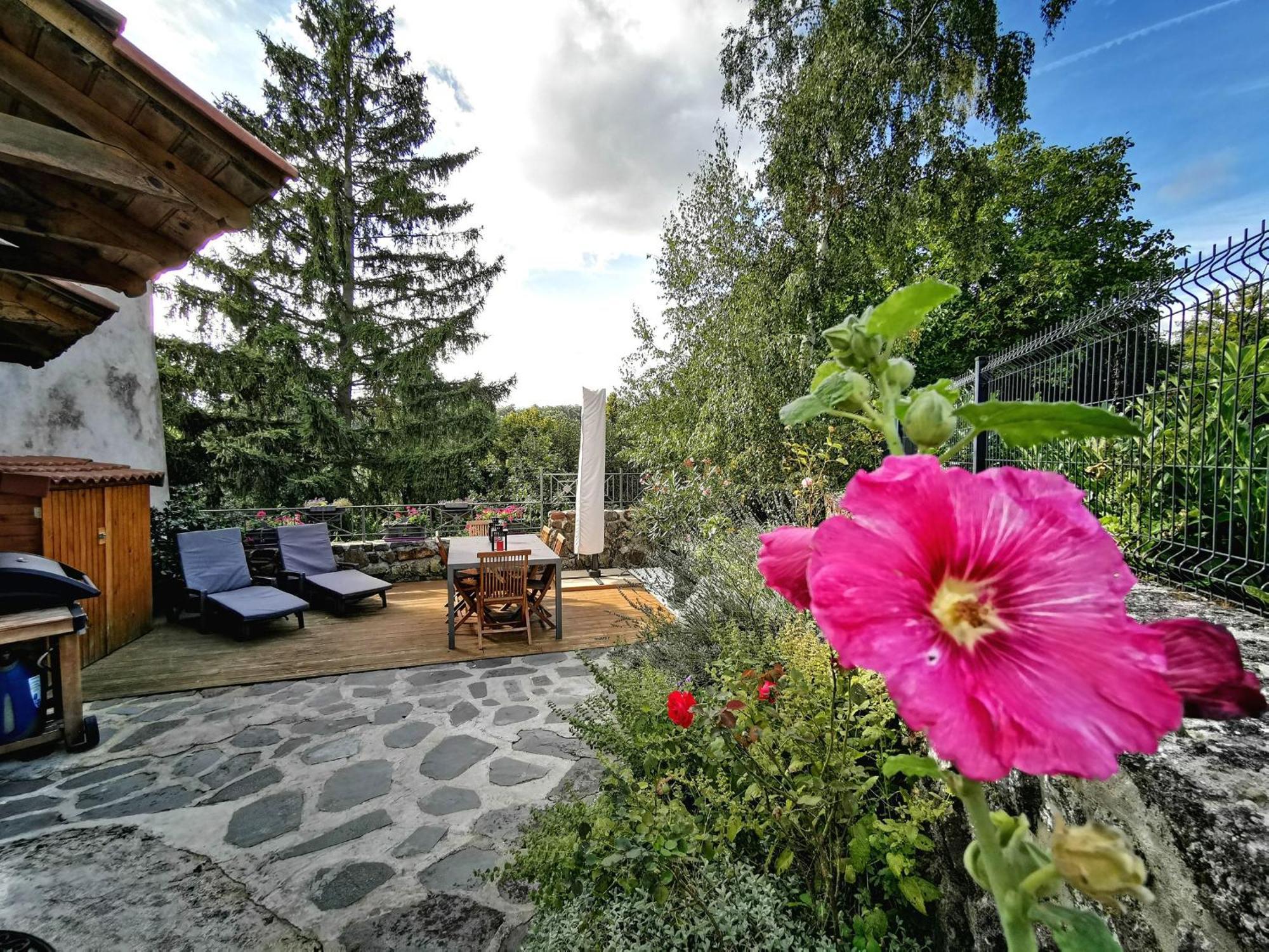 Grande Maison Au Coeur D'Un Village Historique Avec Terrasse Et Wifi Inclus - Fr-1-582-308 Saint-Vidal Eksteriør billede